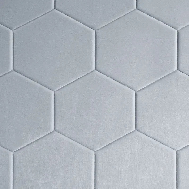Lit d'appoint moderne en velours gris avec rangement et tête de lit