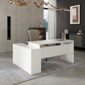 Bureau d'angle en L réversible pour ordinateur