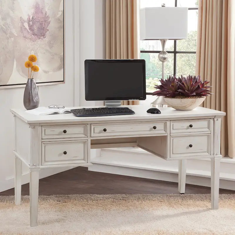 Bureau de rangement vintage de 60 pouces