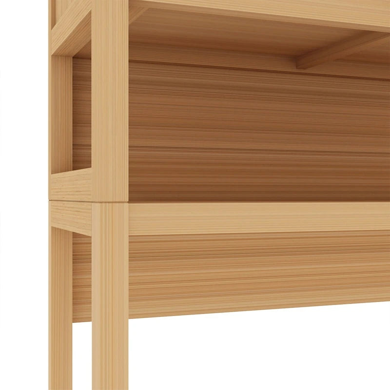 Meuble de salle de bain de 165 cm, neutre, à placer au-dessus des toilettes, avec étagère et deux portes